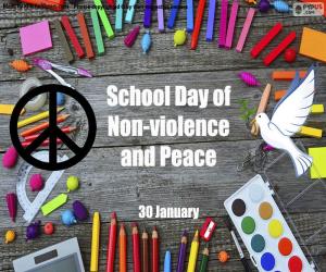 Puzzle Σχολική Ημέρα Μη Βίας και Ειρήνης